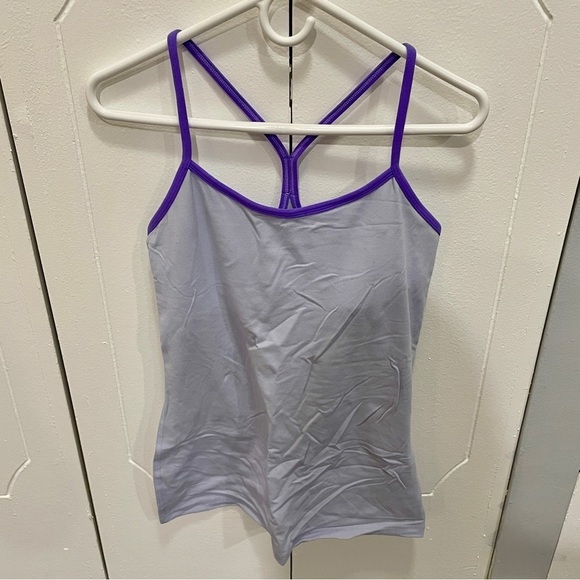lululemon athletica Tops - Lululemon Purple Power Y Tank